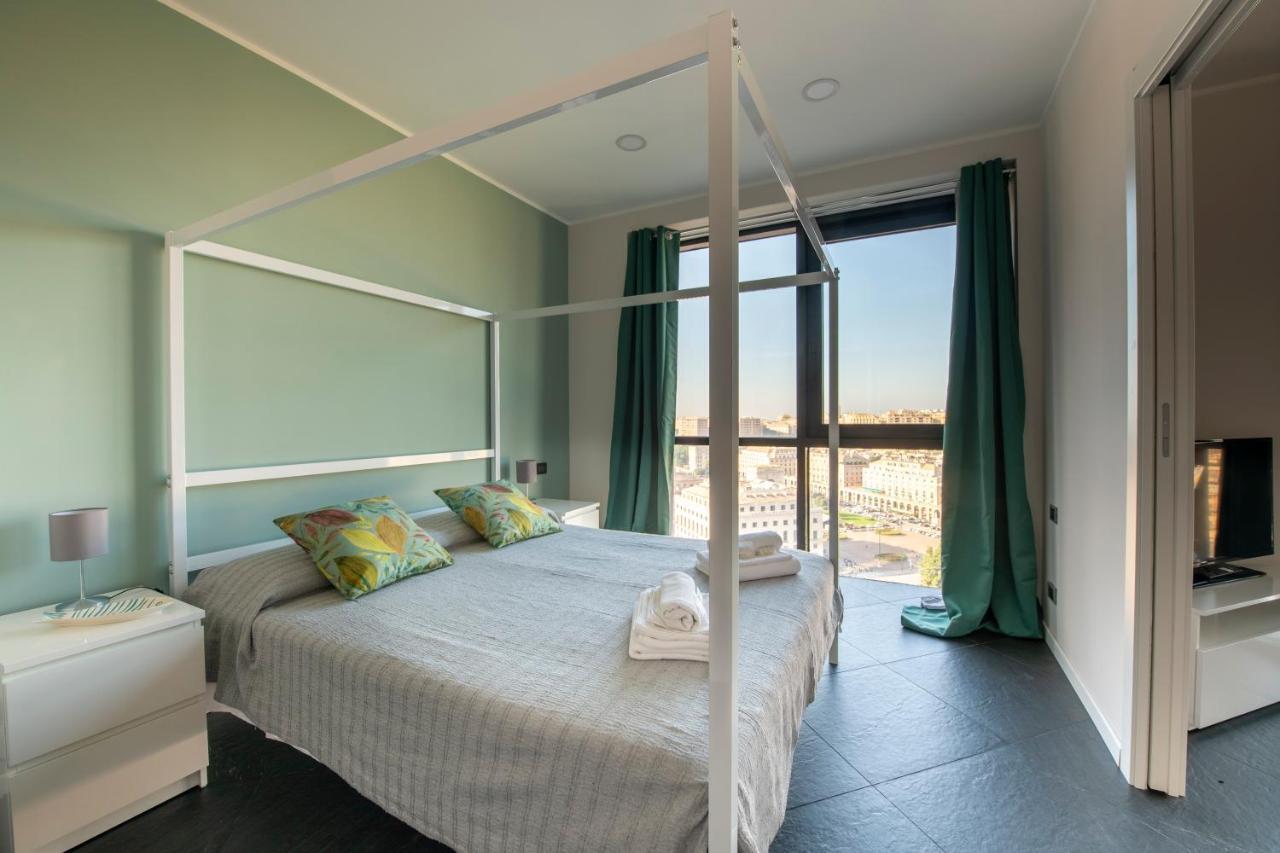 225 - La Corte Luxury Apartment, Centro Citta Con Vista Panoramica E Parcheggio Privato Gratuito Incluso Apartment Genua